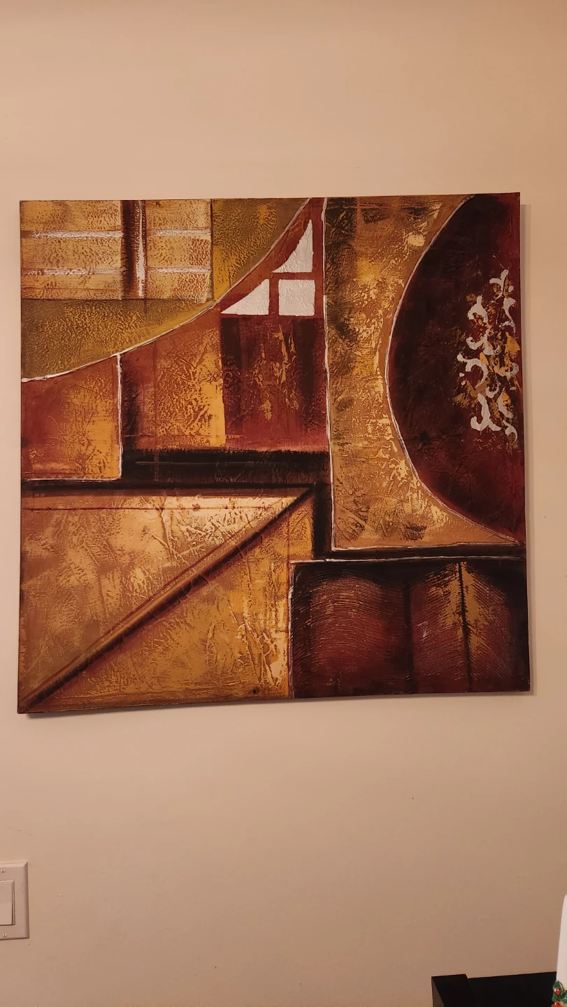 Abstract Textured Wall Art - photo 2