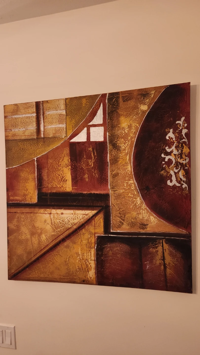 Abstract Textured Wall Art - photo 4