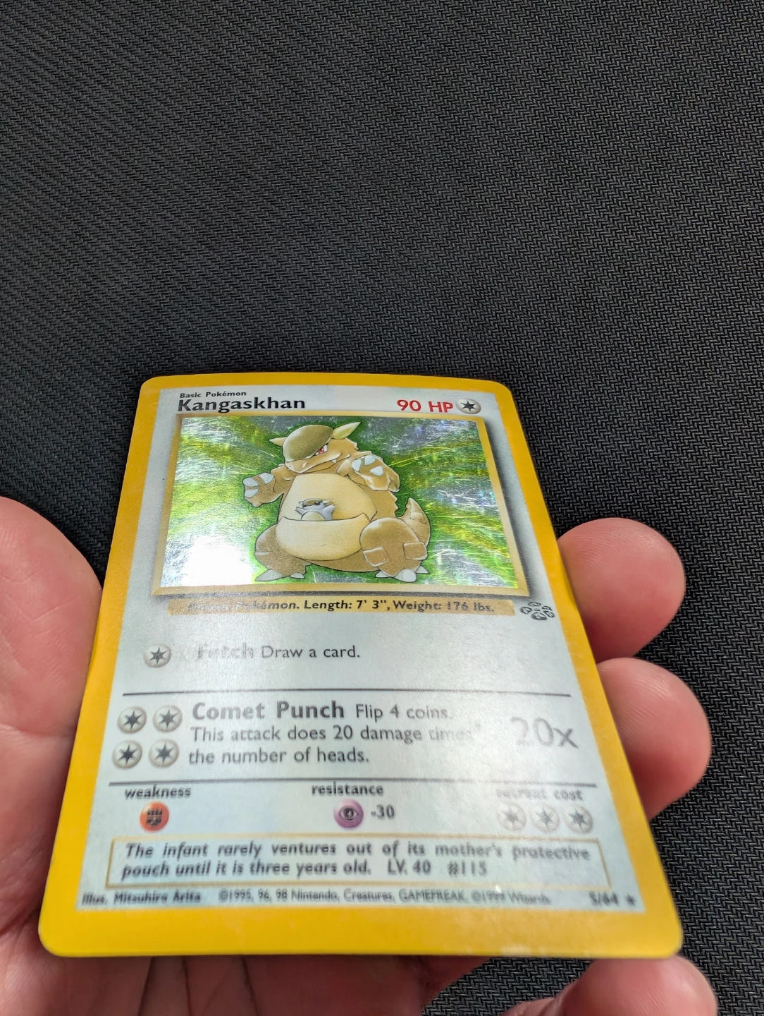Kangaskhan Jungle Holo 5/64 - Pokemon - photo 3