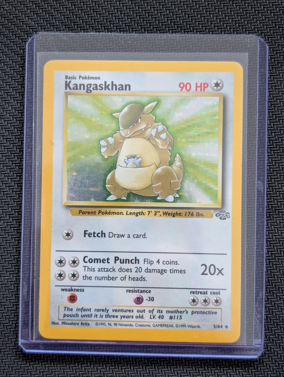 Kangaskhan Jungle Holo 5/64 - Pokemon - photo 5