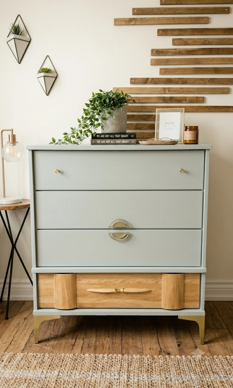 Vintage MCM Dresser