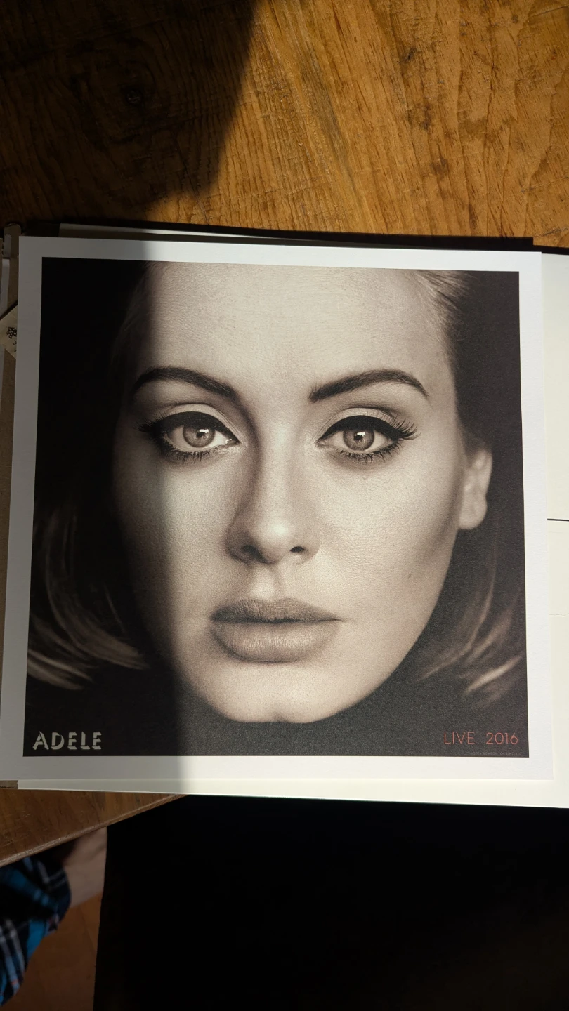 Adele live 2016 posters x2