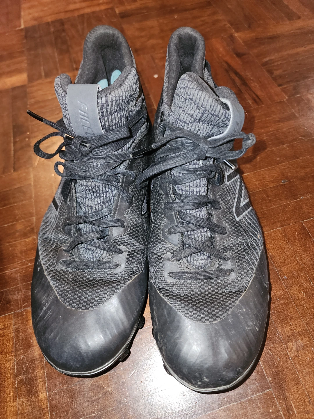 New Balance Black Lacrosse Cleats Mens 7-7.5*Like New/EUC* ⚽ - photo 2