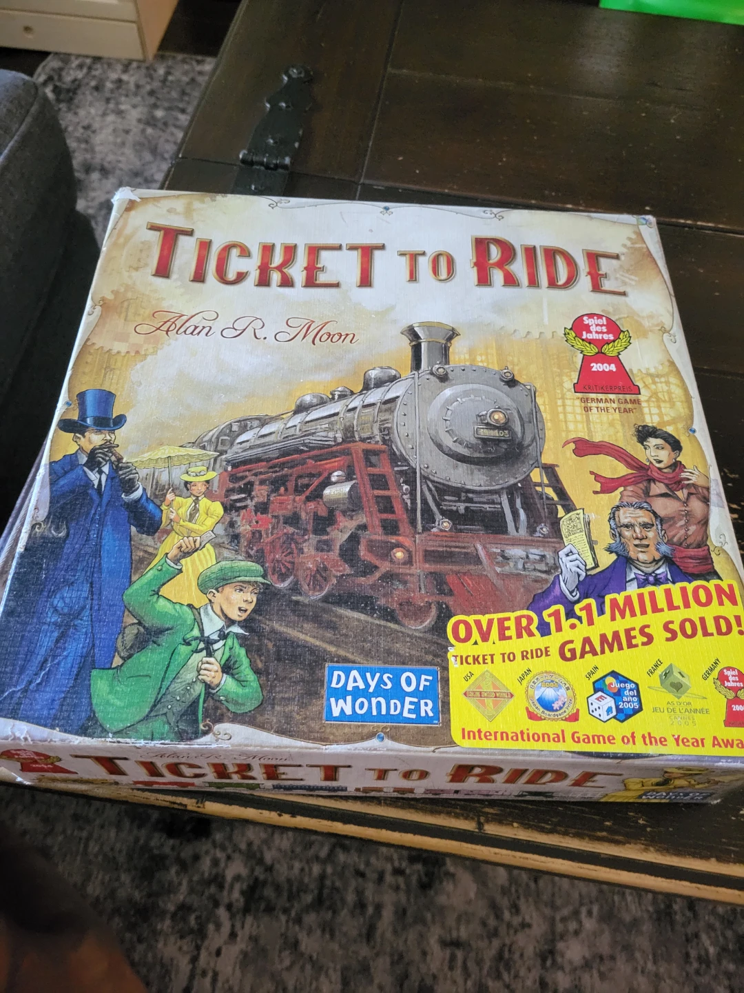 Ticket to Ride Board Game by Days of Wonder