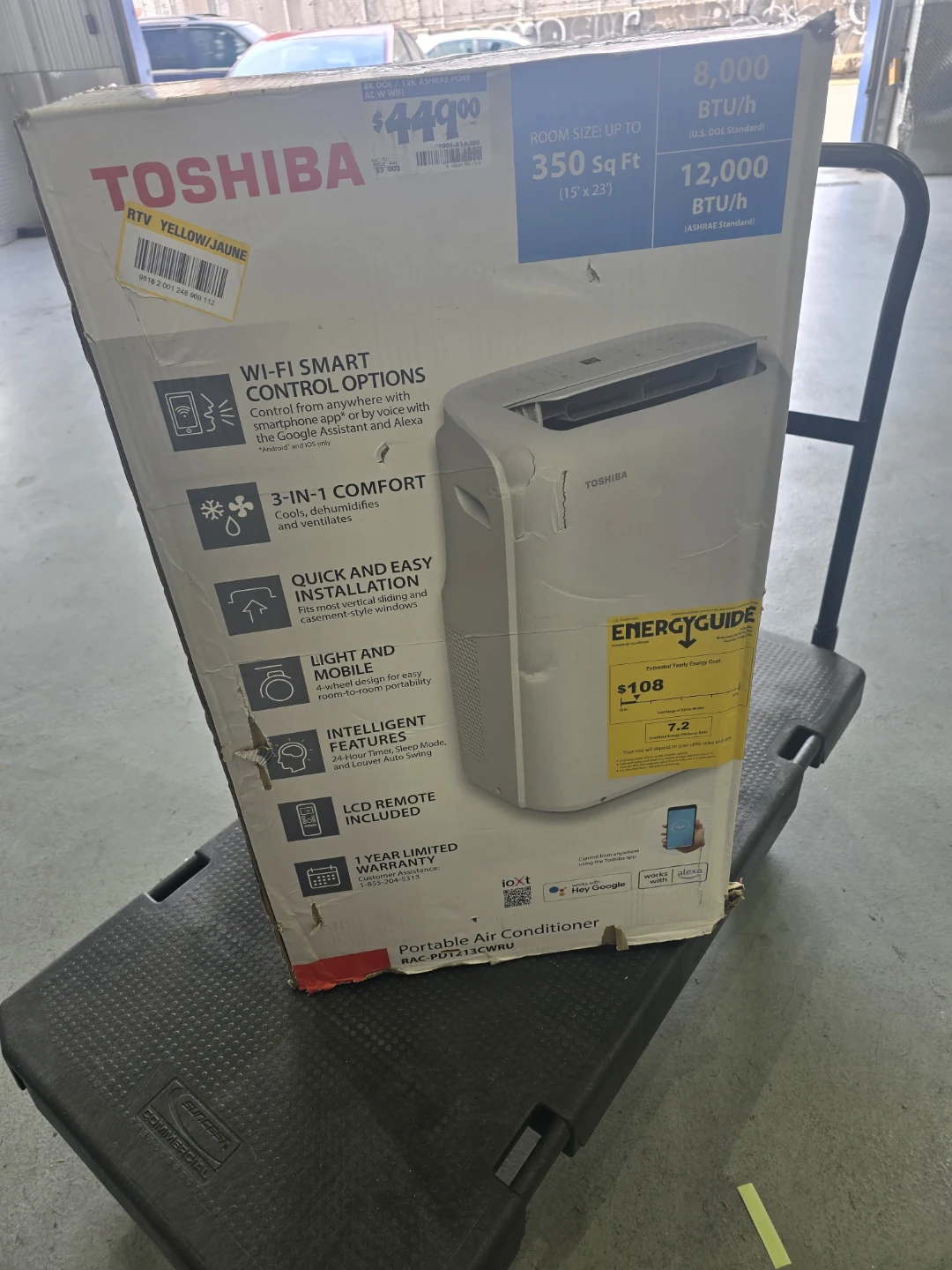 Toshiba Portable Air Conditioner - photo 4