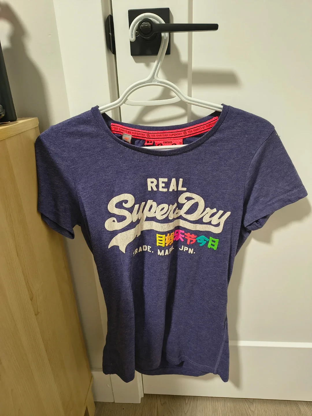 Purple graphic tee
