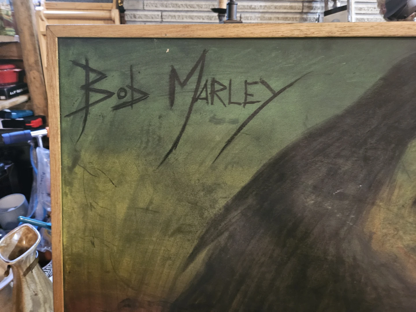 Bob Marley Portrait Painting by Sarah Snow - photo 2