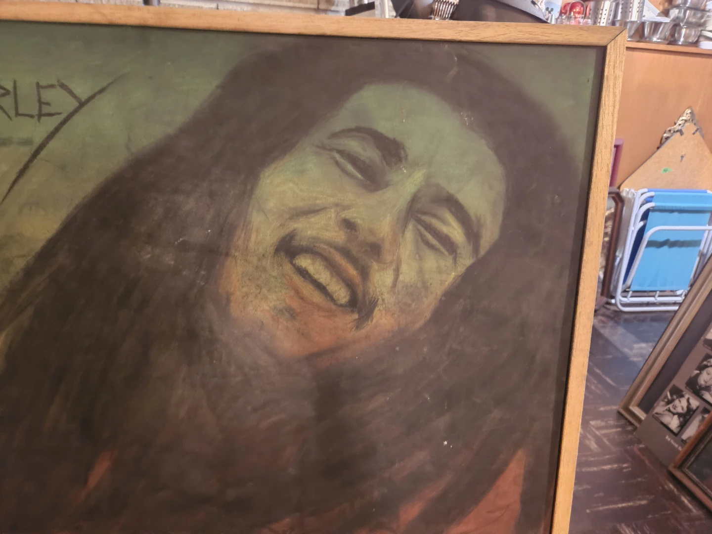 Bob Marley Portrait Painting by Sarah Snow - photo 3