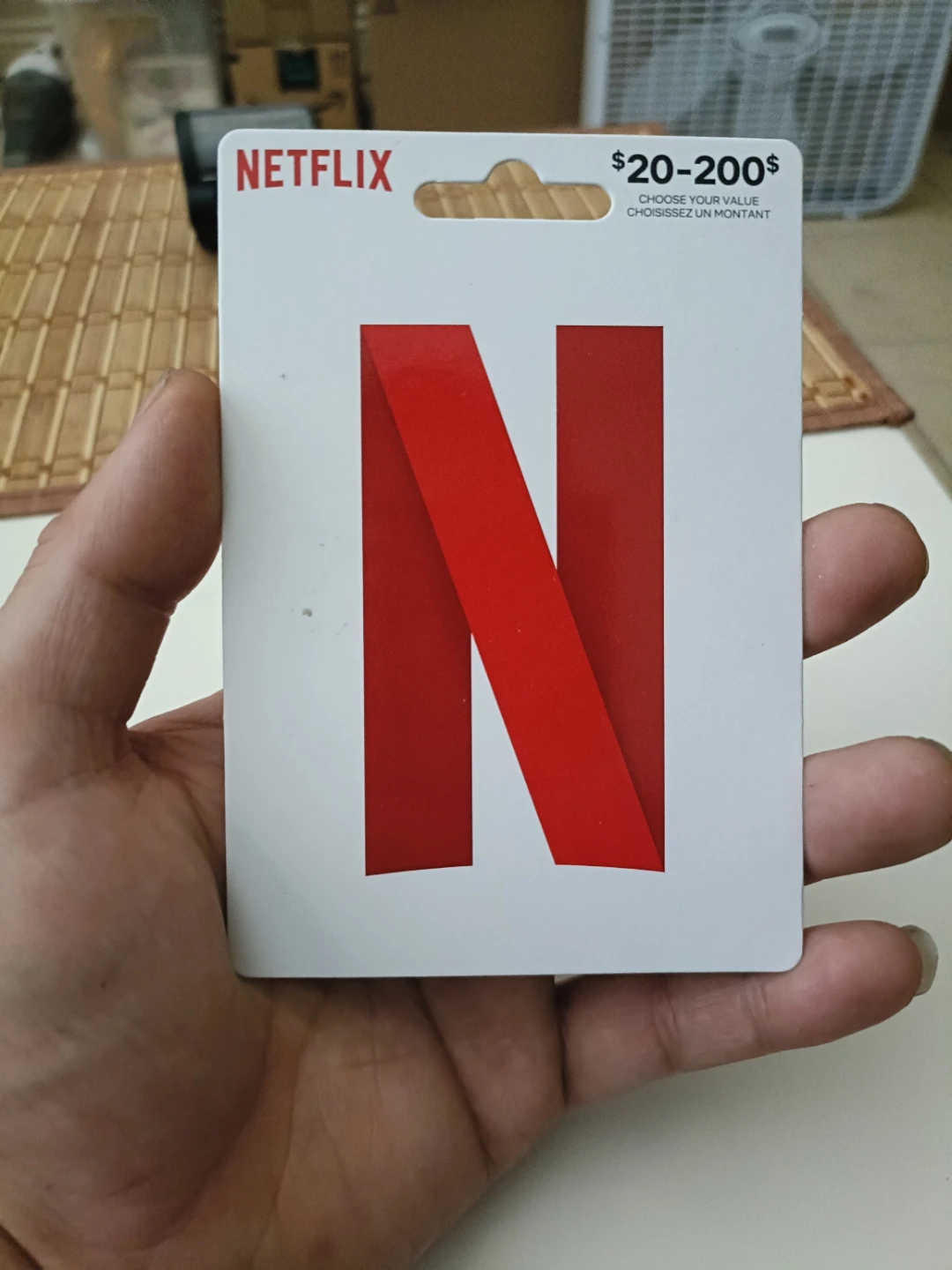 Netflix Gift Card $20-200
