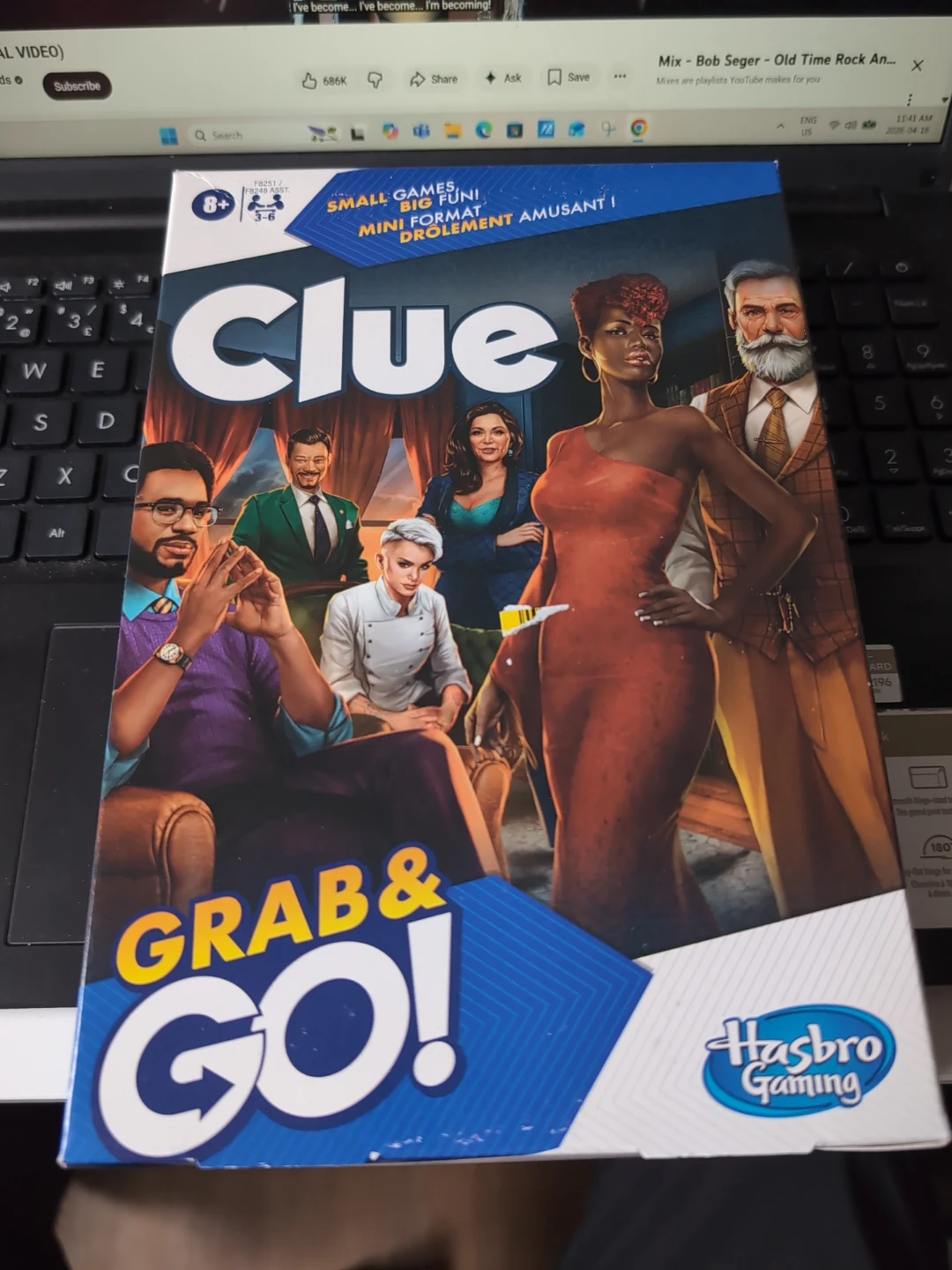 Clue Grab & Go! Small Games, Big Fun!