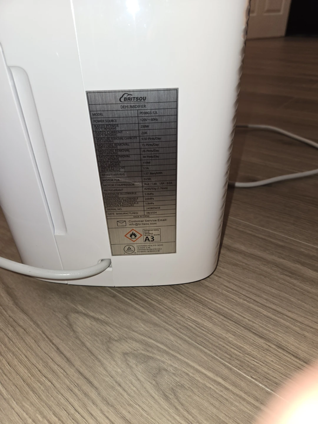 BRITSOU Dehumidifier - photo 3