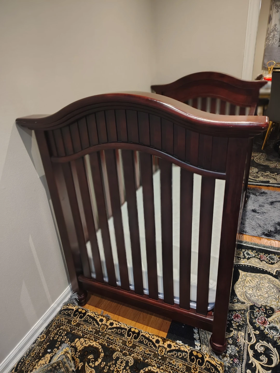 Dark Wood Crib - photo 2