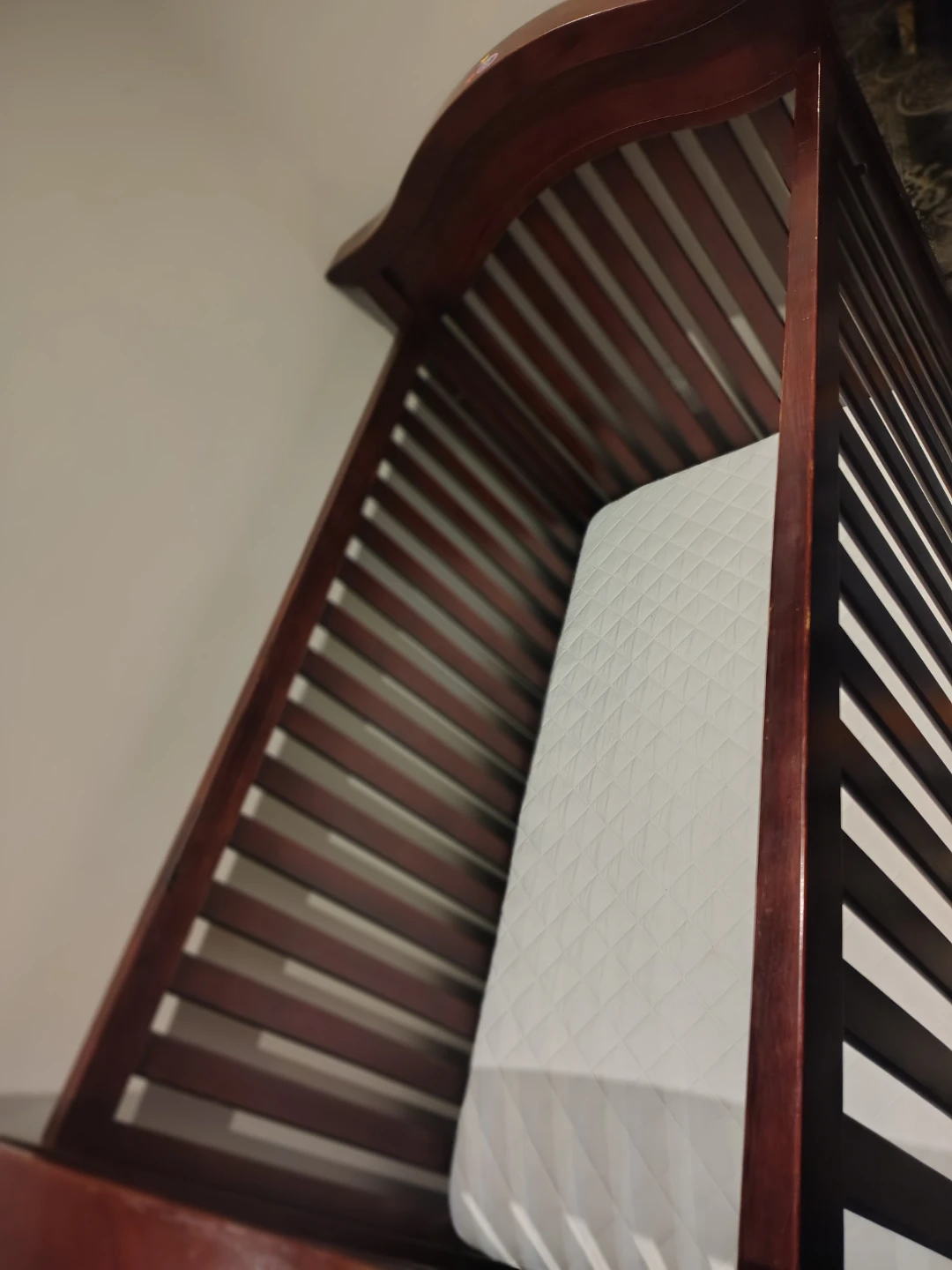 Dark Wood Crib - photo 3
