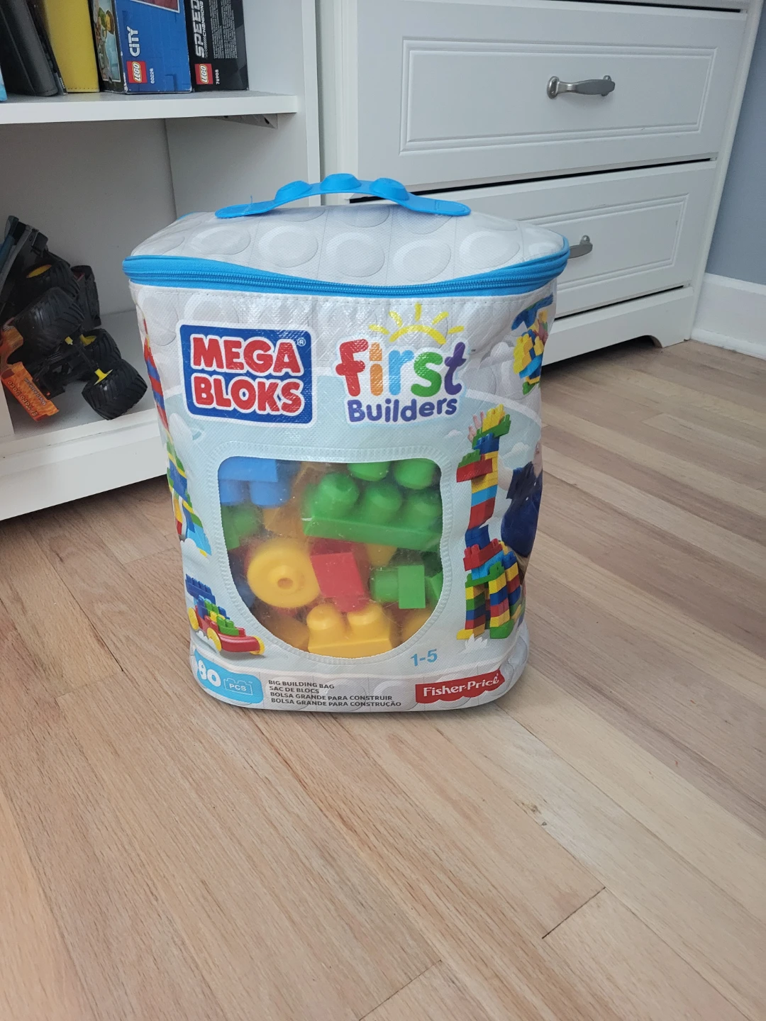 ⚽ Fisher-Price Mega Bloks First Builders (80 pcs)
