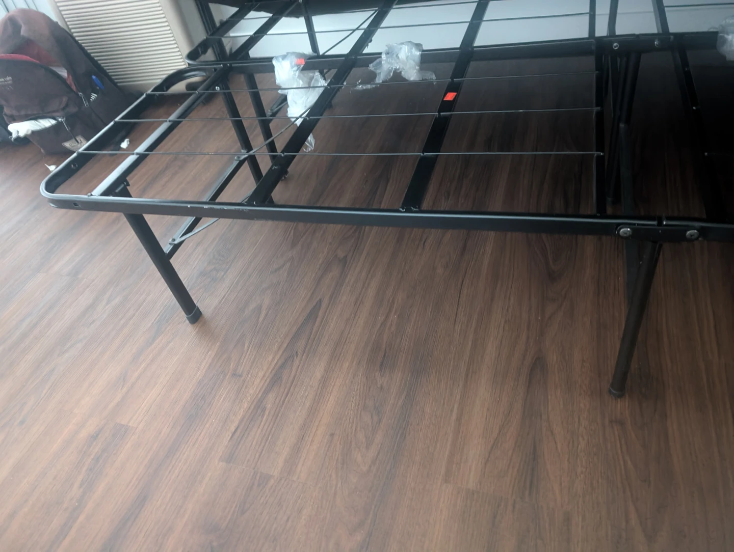 Black Metal Bed Frame - photo 2