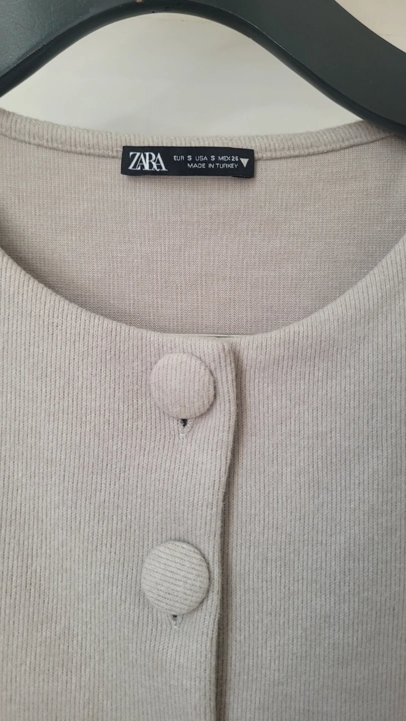 ZARA Button-Up Vest Top - Size S - photo 3