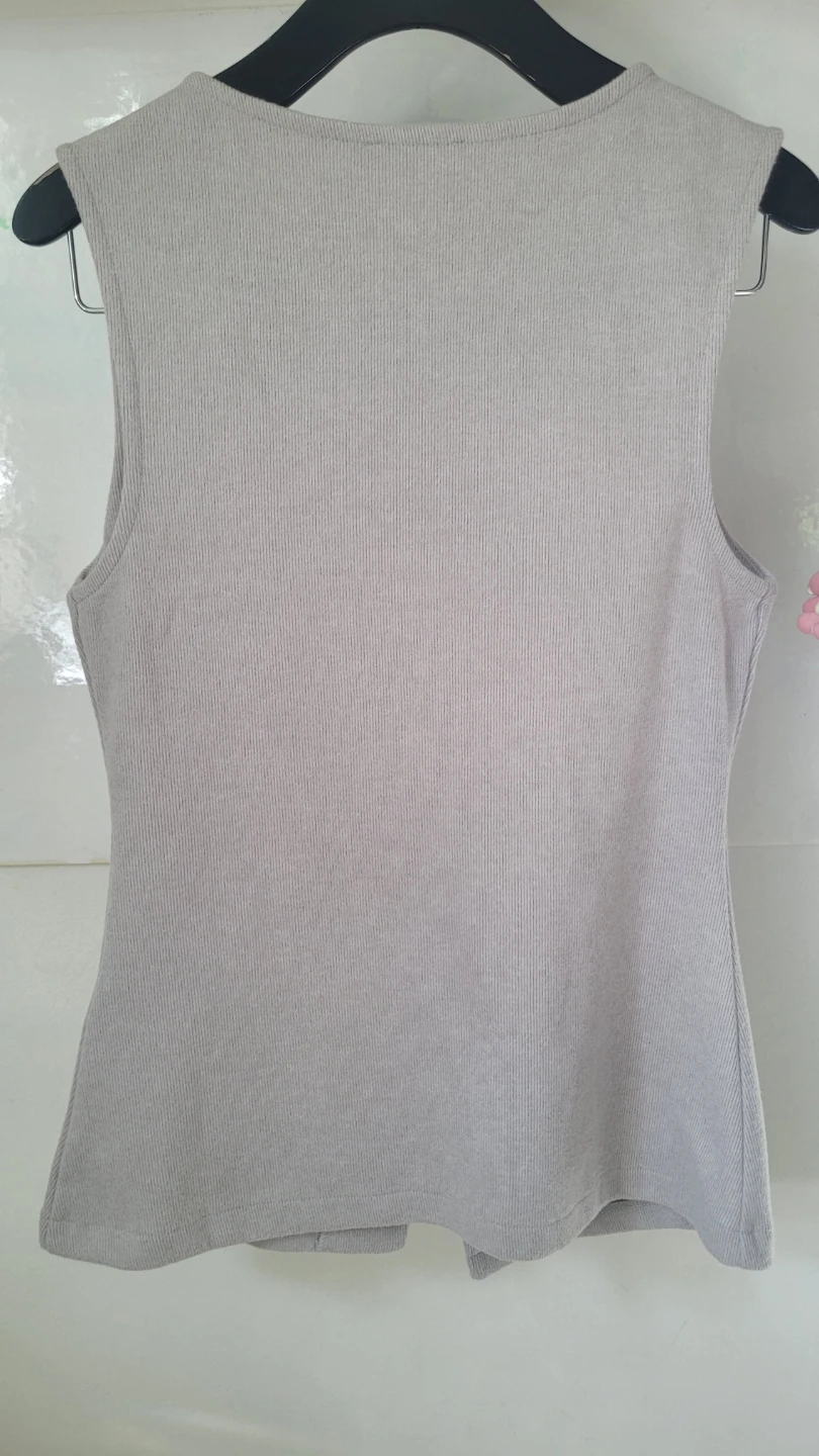 ZARA Button-Up Vest Top - Size S - photo 4