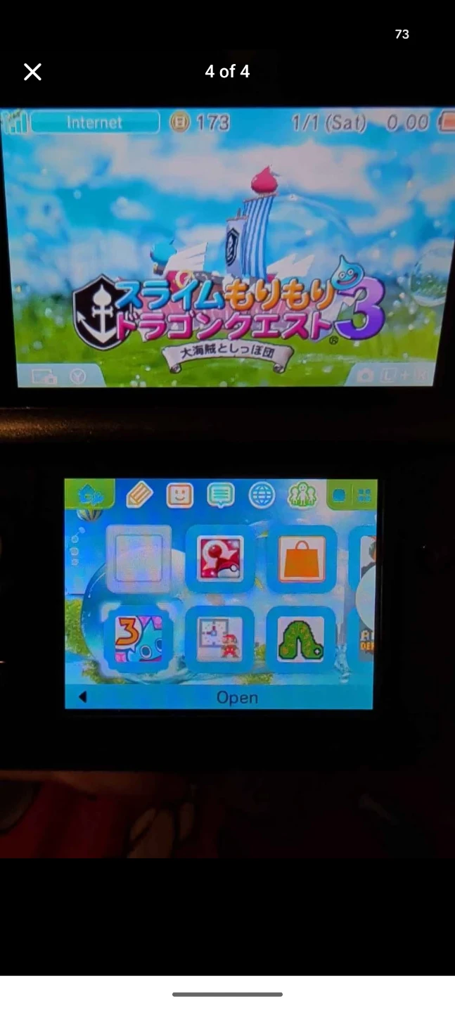 Pre-Jailbroken Original Nintendo 3DS + Charger