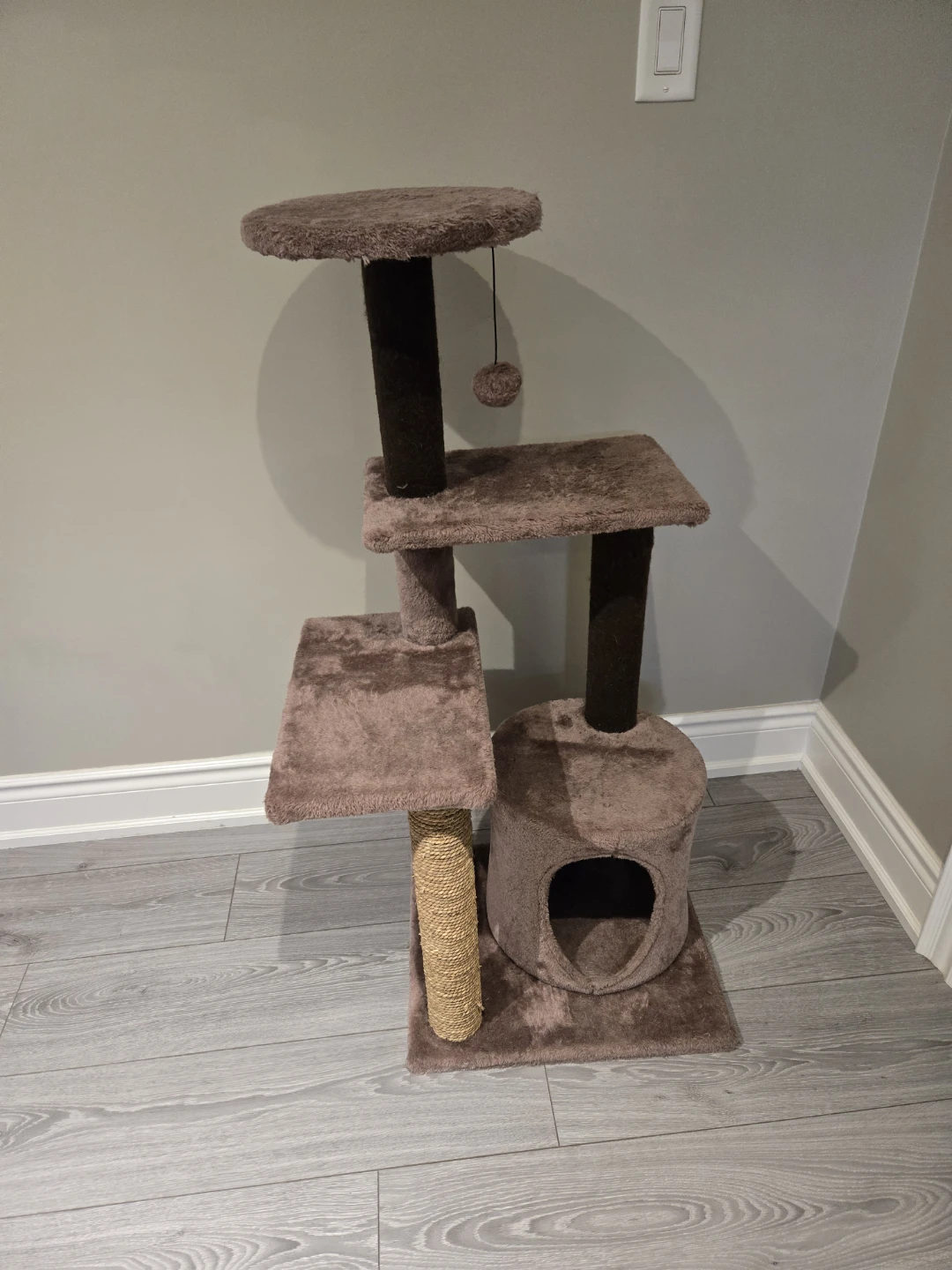 Multi-Level Cat Tree with Condo and Scratching Post