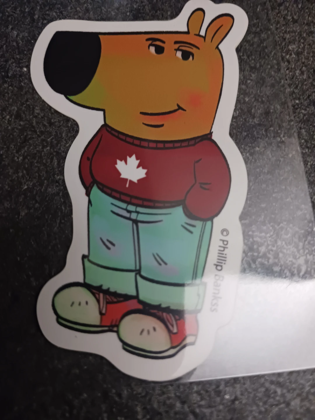 Canada Sticker You Dog Vinyl Sticker