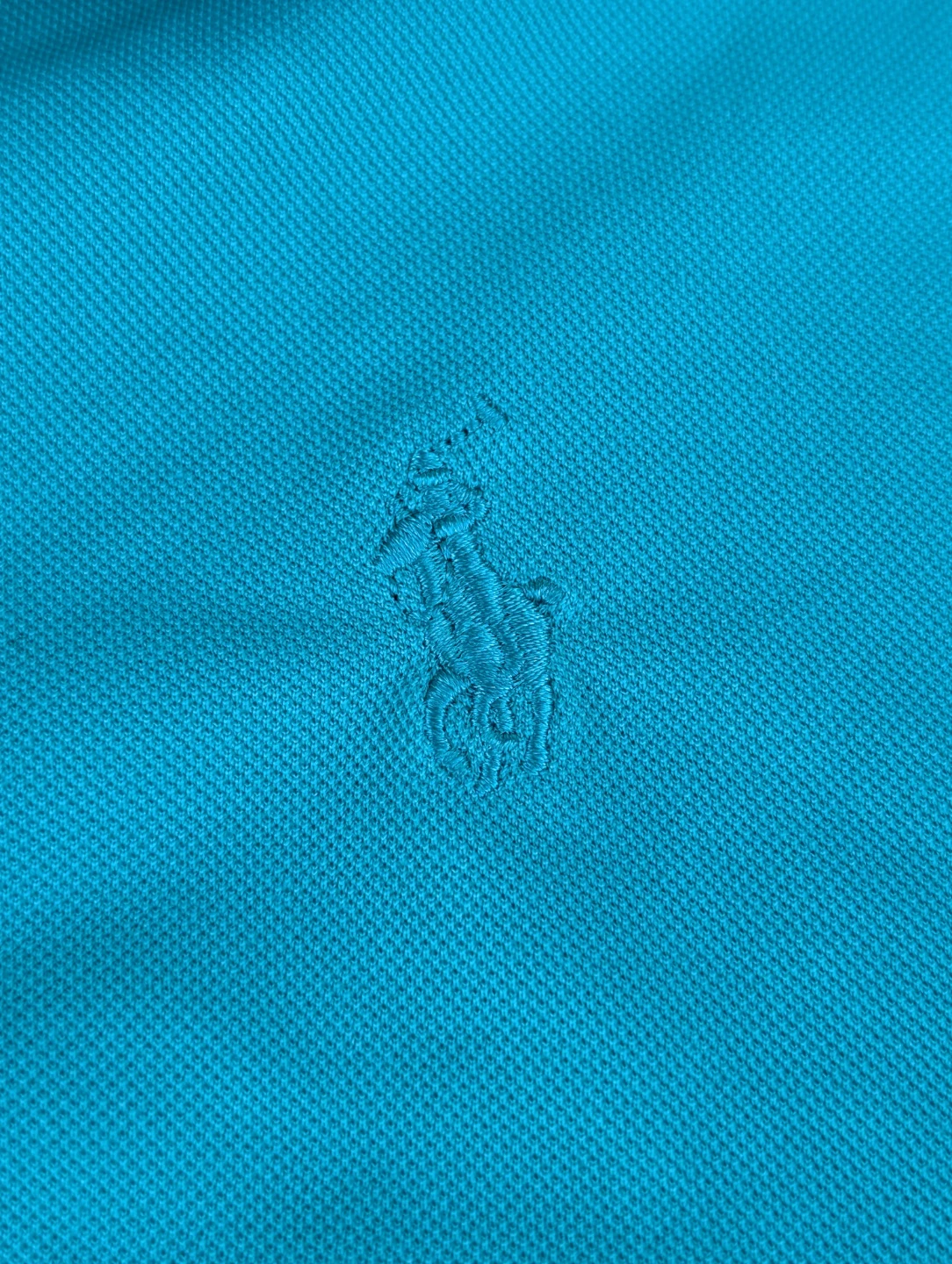 Polo Ralph Lauren Men's Blue Polo Shirt - Size Medium - photo 3