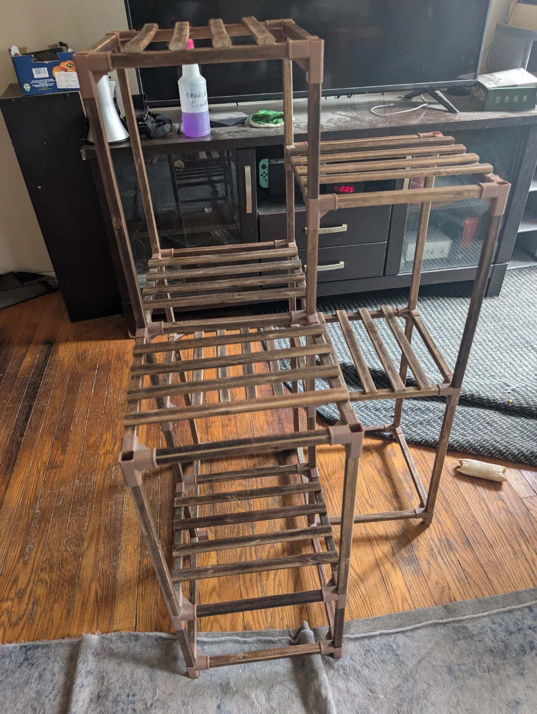 Wooden Tiered Plant Stand - photo 2