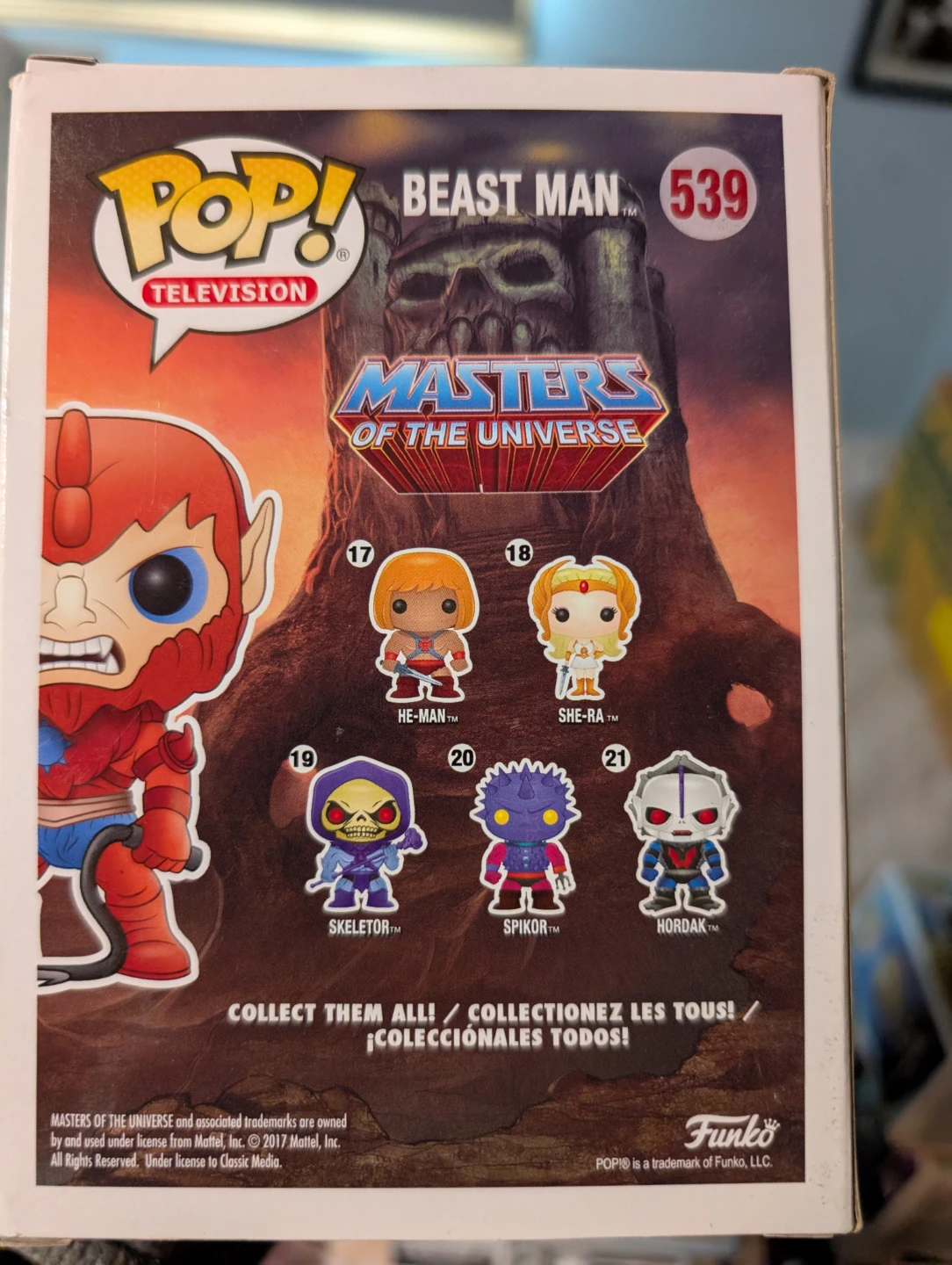 Funko Pop! Masters of the Universe Beast Man #539 Vinyl Figure - photo 2