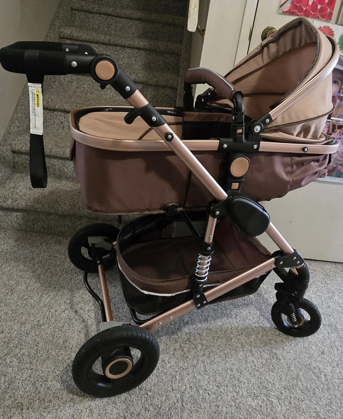 ⚽3-in-1 Newborn Stroller / Pushchair Travel System - photo 2