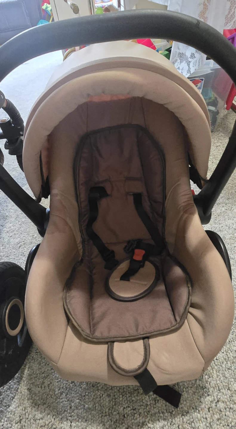⚽3-in-1 Newborn Stroller / Pushchair Travel System - photo 5