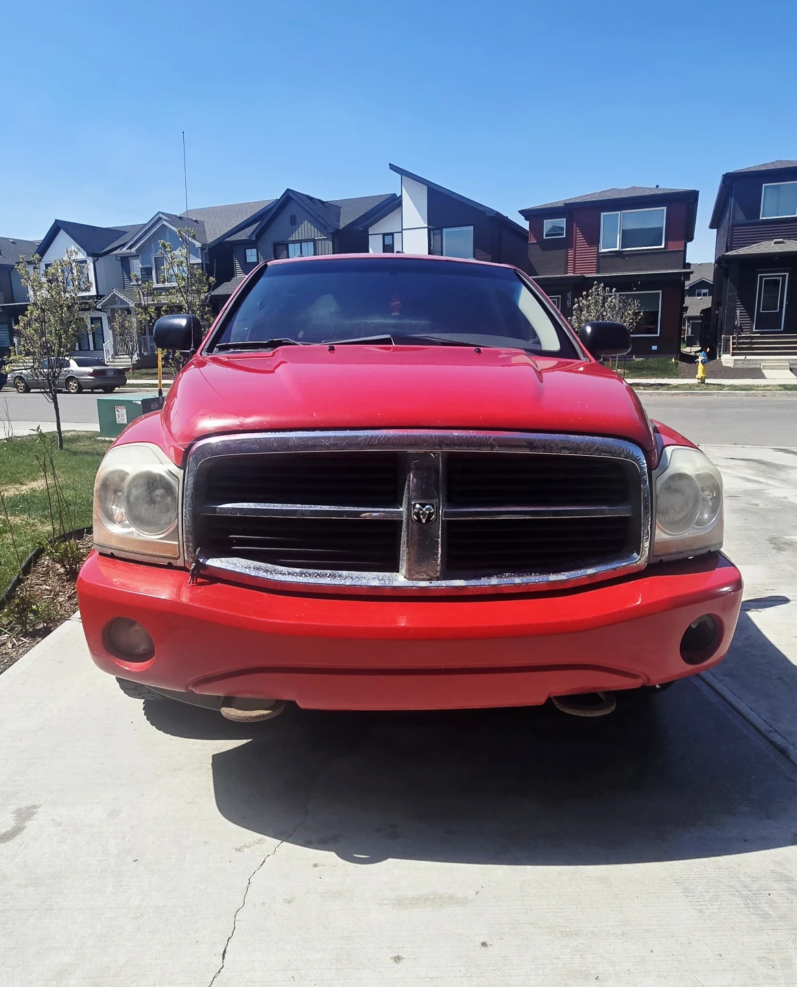 2005 Red Dodge-Ram Durango SUV 4.7 V8 4×4 lock - photo 2