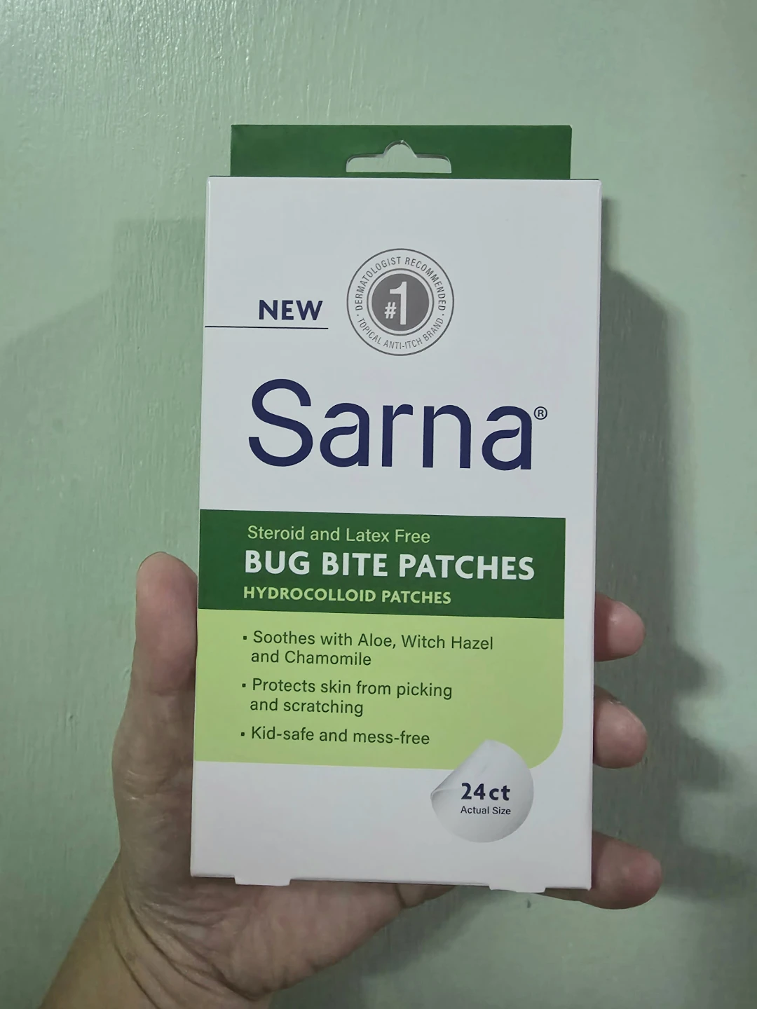 Sarna Bug Bite Patches - 24 Count ⚽️