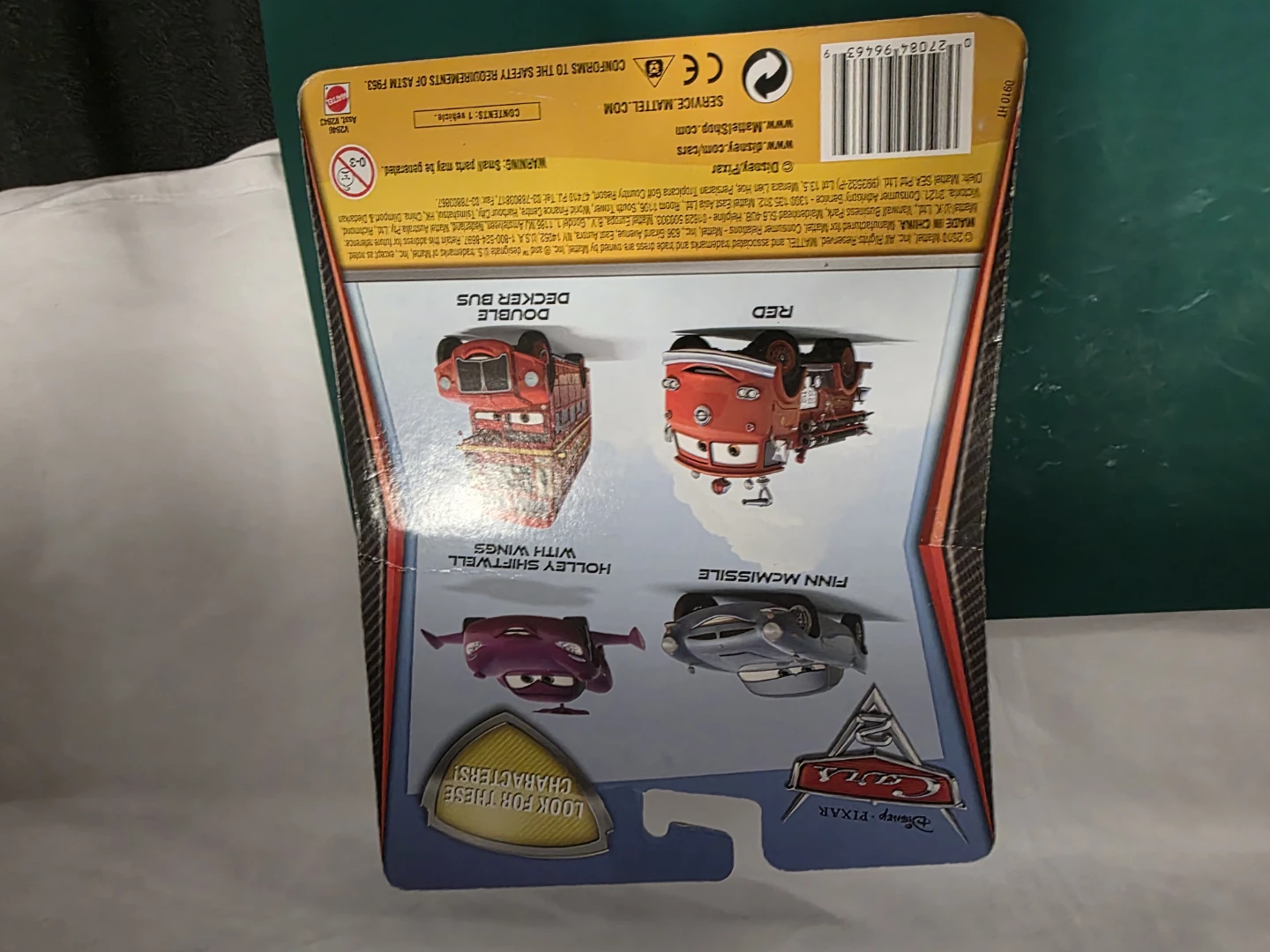 Disney Pixar Cars 2 Red Deluxe Fire Truck Toy - photo 5