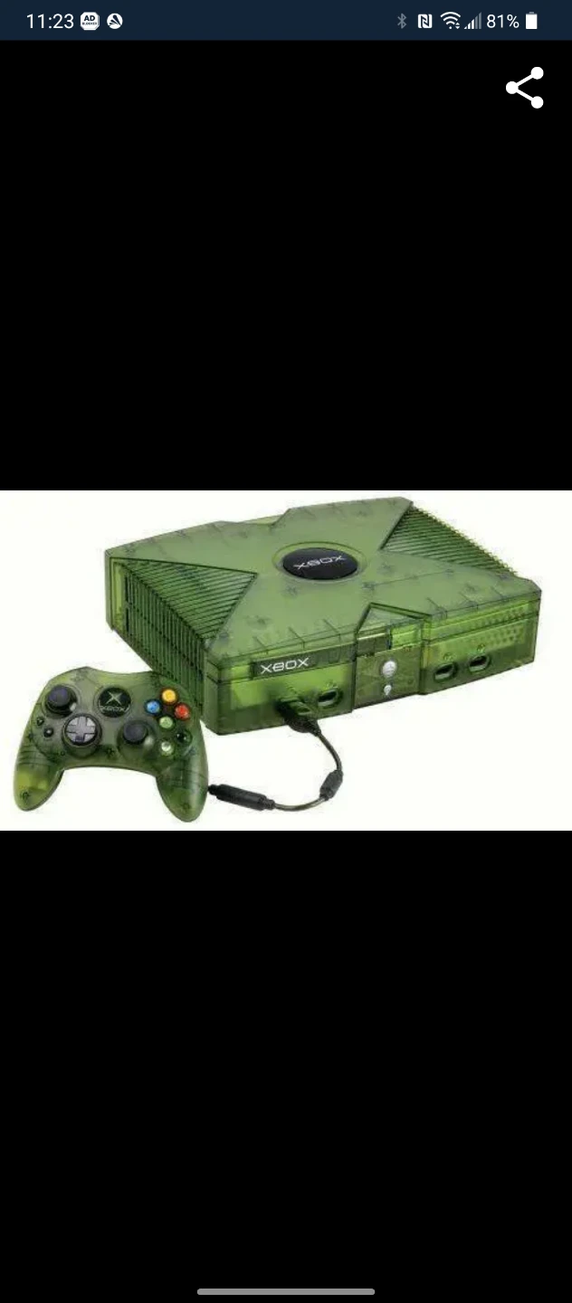 Microsoft Xbox System Translucent Green Edition - photo 2