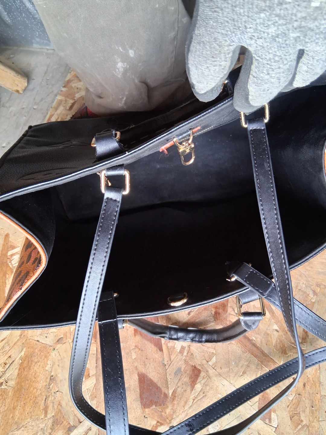 Black Louis Vuitton Tote Bag⚽ - photo 2