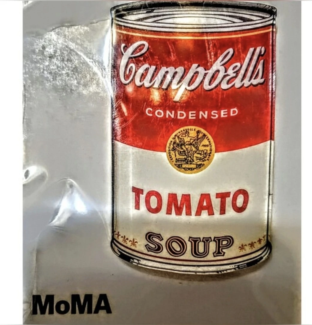 MoMA K. Haring Friends Key Ring & Campbell's Soup Magnet Art - photo 3