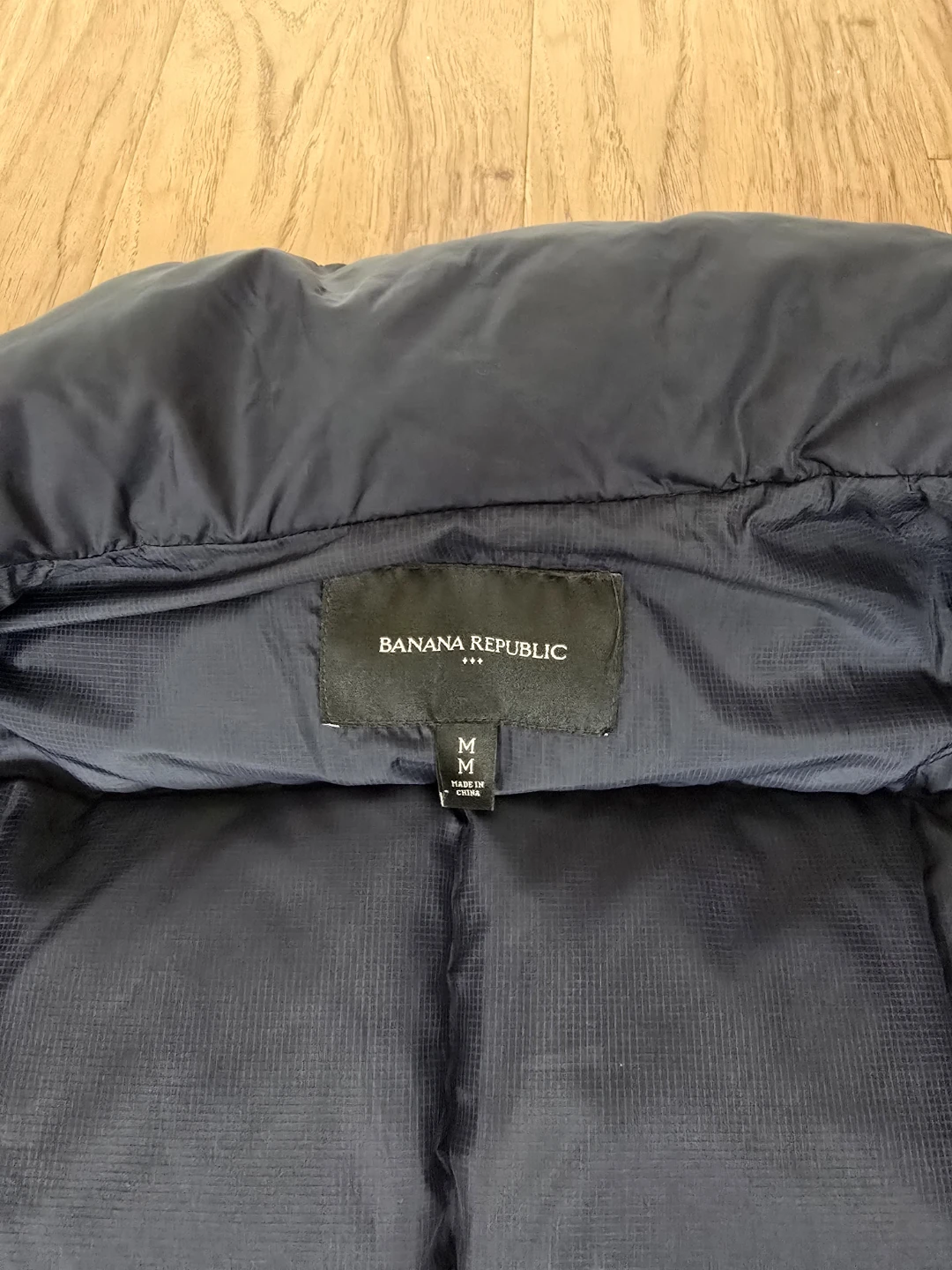 Banana Republic Navy Puffer Vest (M) - photo 3