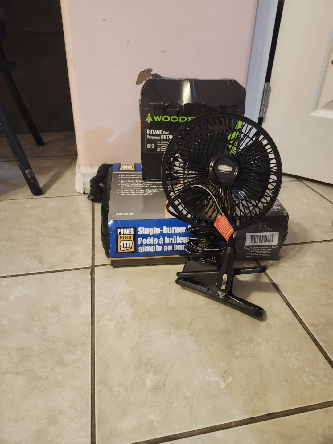 Power Fist Single-Burner Butane Stove