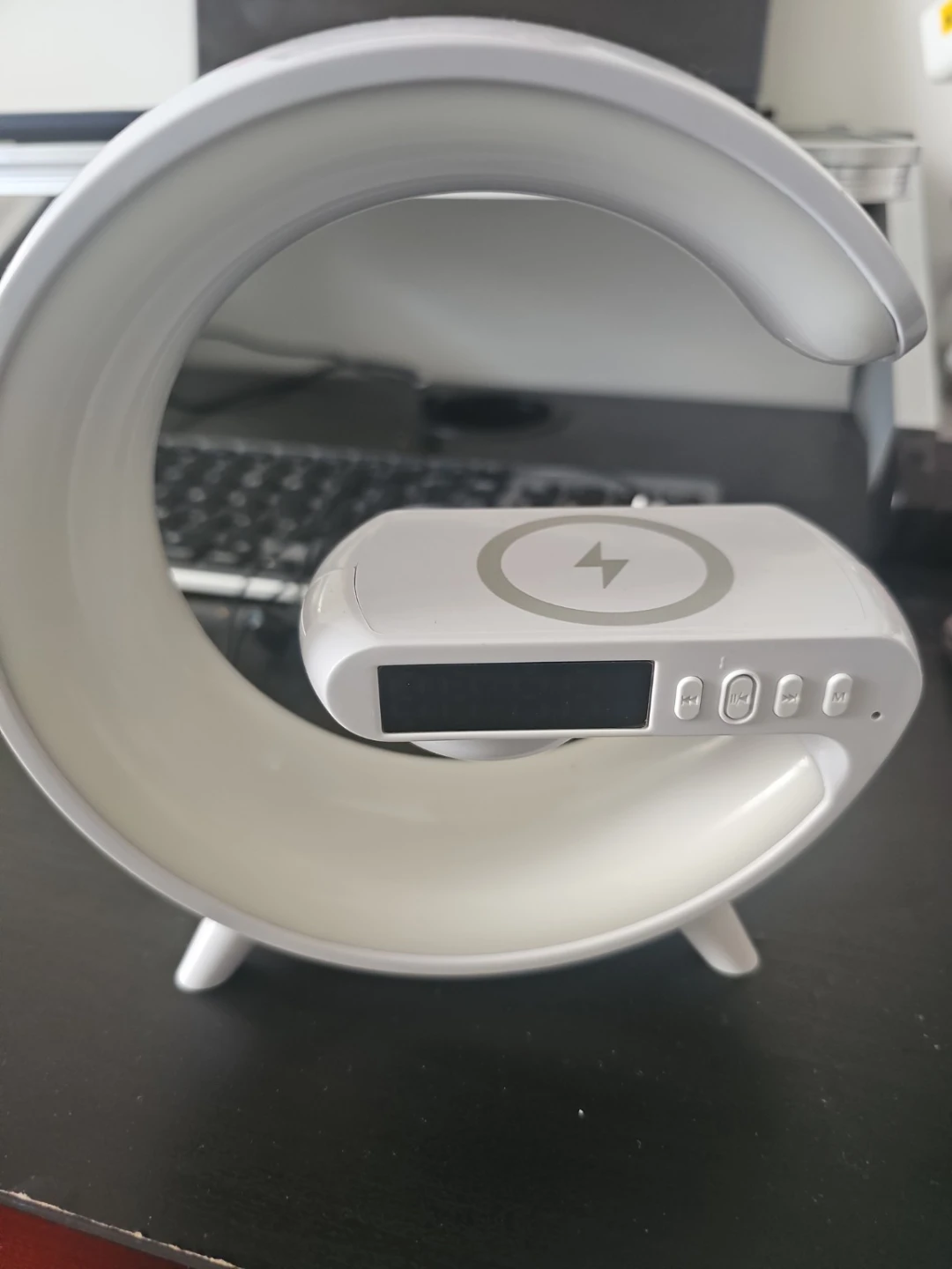 Bluetooth speakerAlarm Clock with Wireless Charger