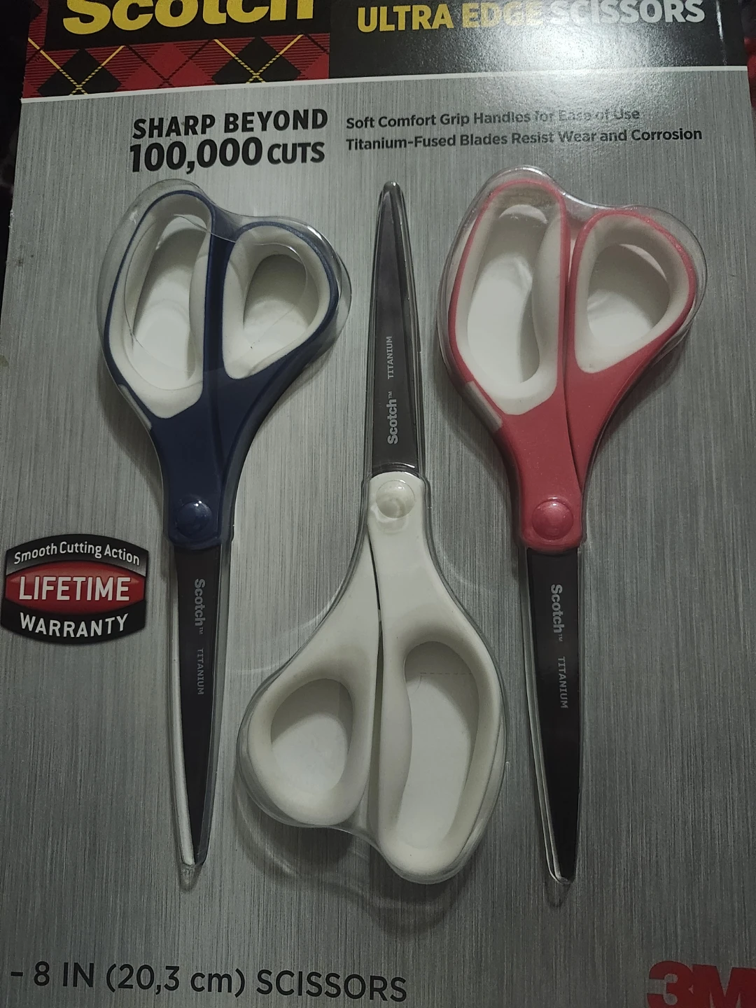 Scotch Ultra Edge Titanium Scissors - 8 Inch