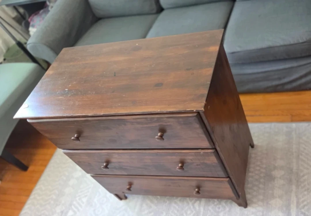 Wooden 3-Drawer Dresser 🥨 - photo 4