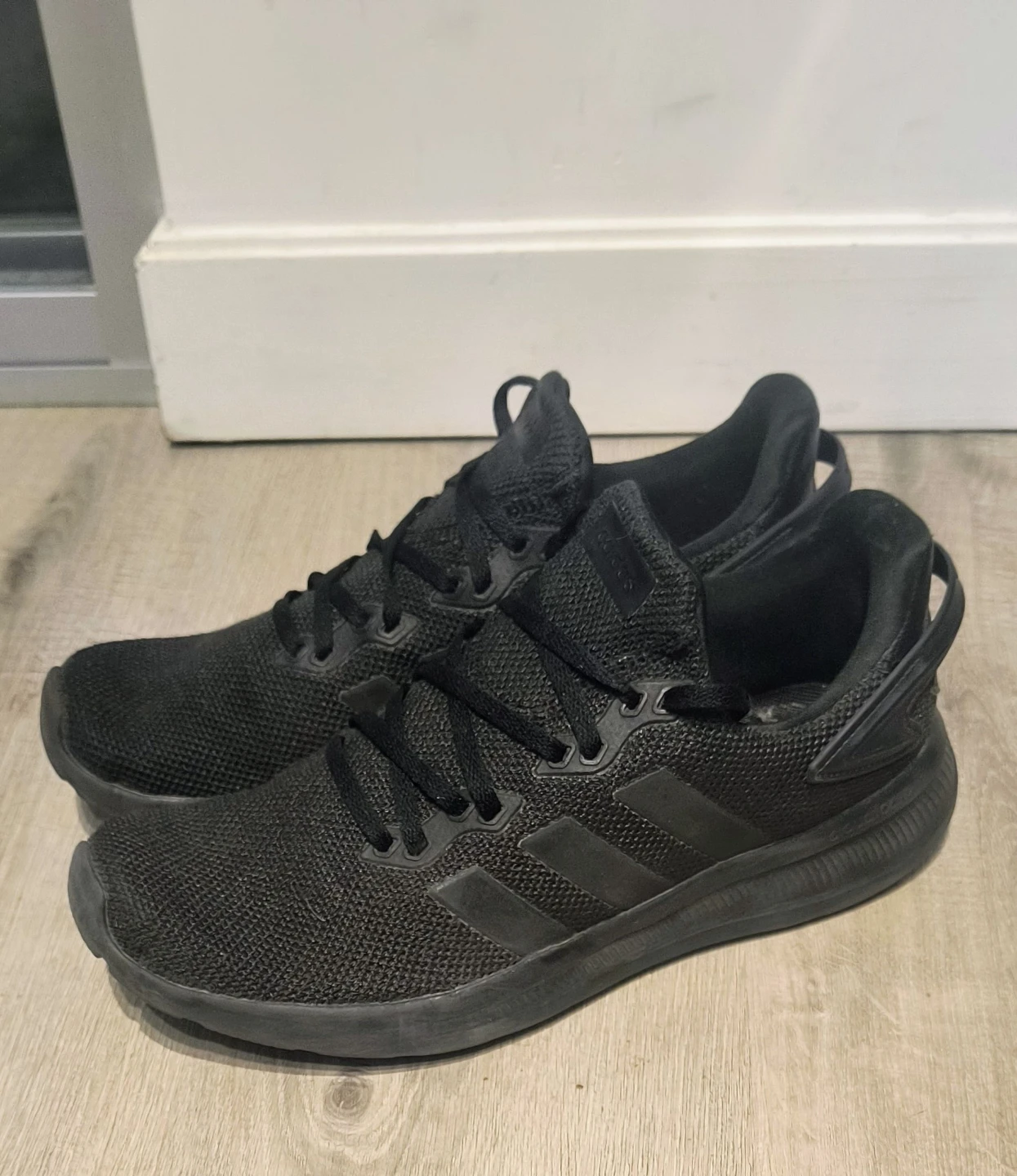 Adidas Men's Black Running Shoes Size 10