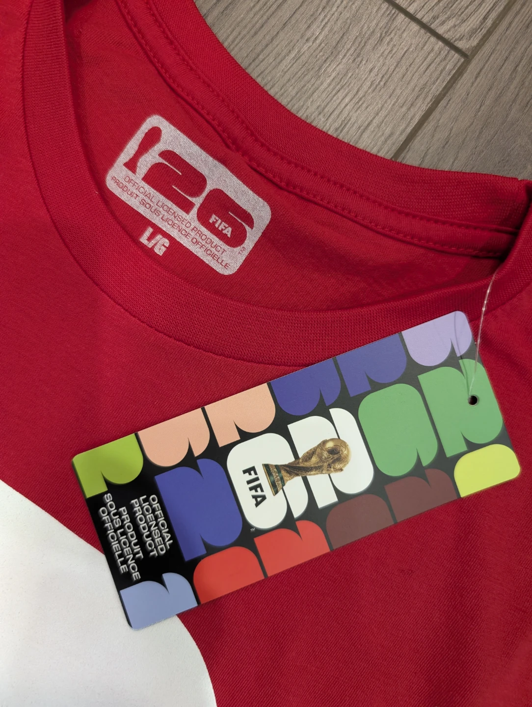 NWT - FIFA World Cup 26 Canada T-Shirt Unisex Size L - photo 4