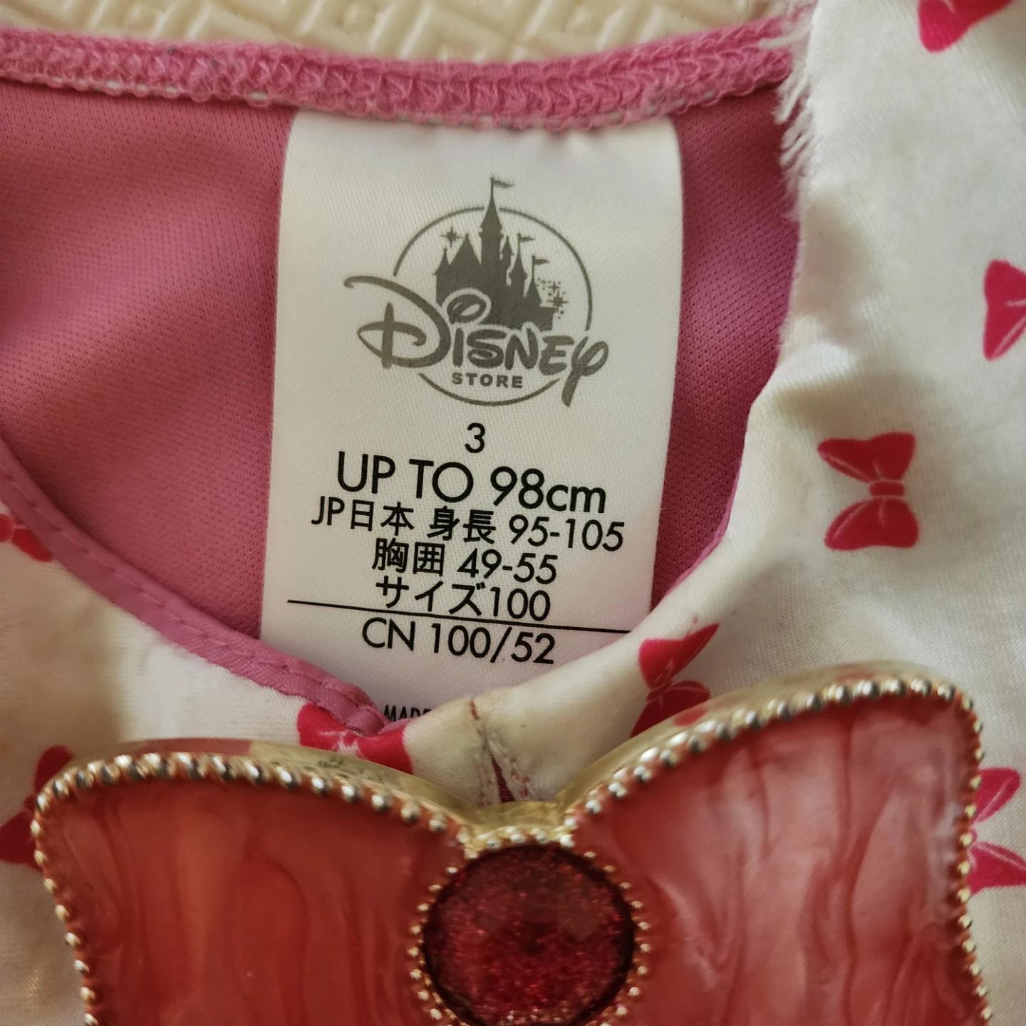 Disney Store Pink Polka Dot Minnie Mouse Dress - photo 3