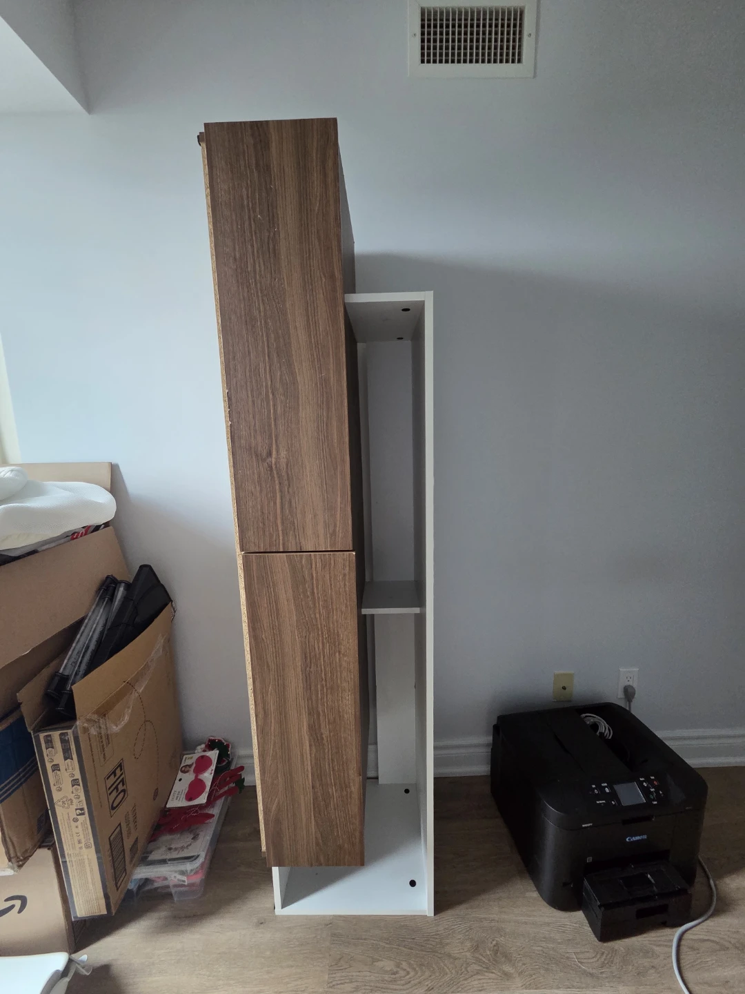 TV Stand / Storage Cabinet – Modern Two-Tone Design