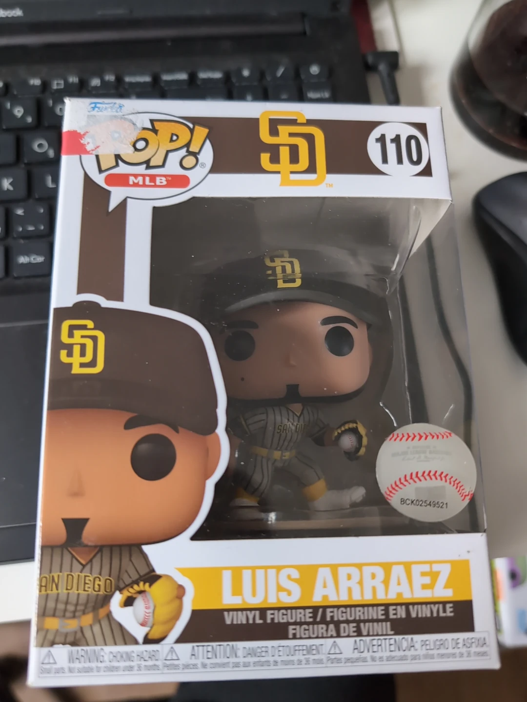 Funko Pop! MLB Luis Arraez Vinyl Figure 110