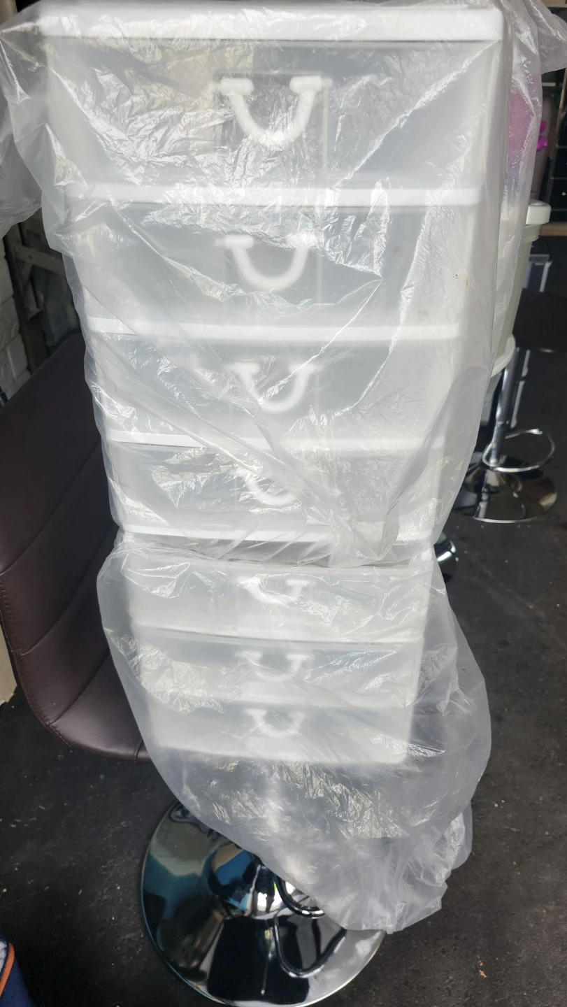 White Plastic Drawer Organizer