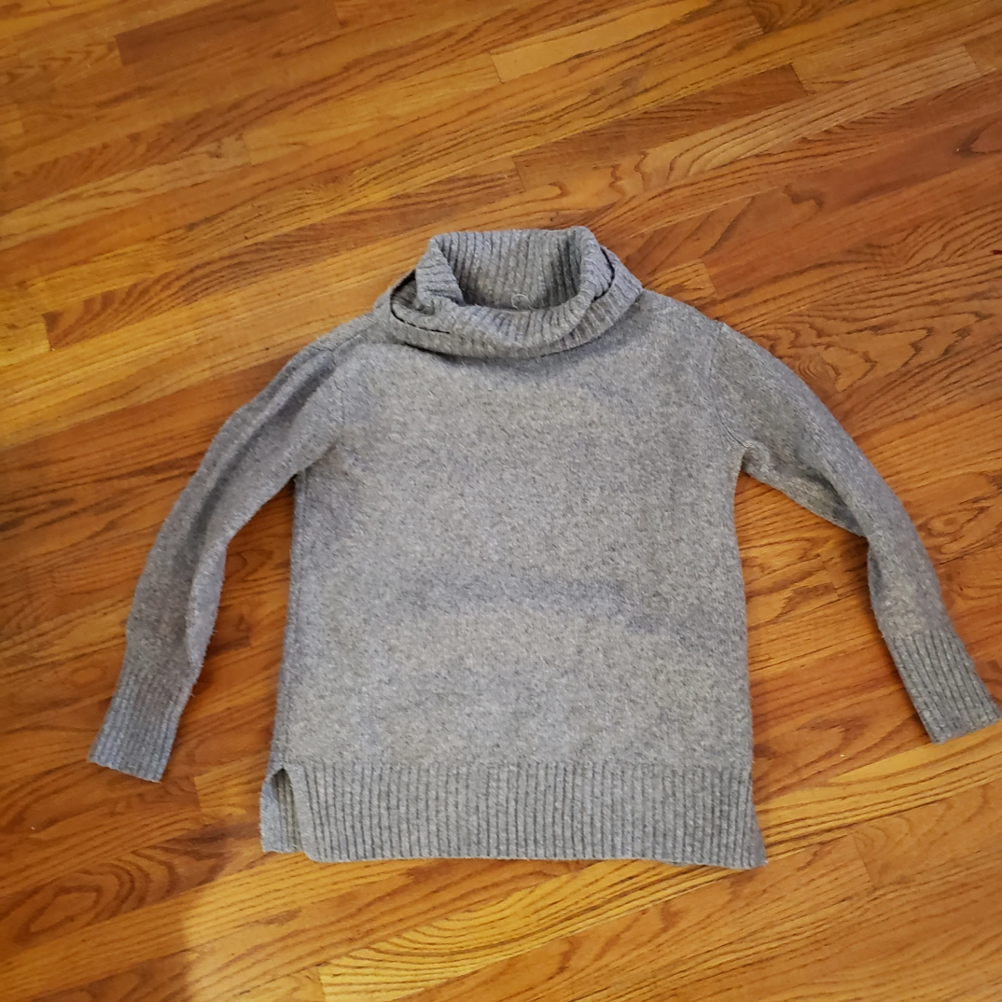 H&M Grey Cowl Neck Sweater