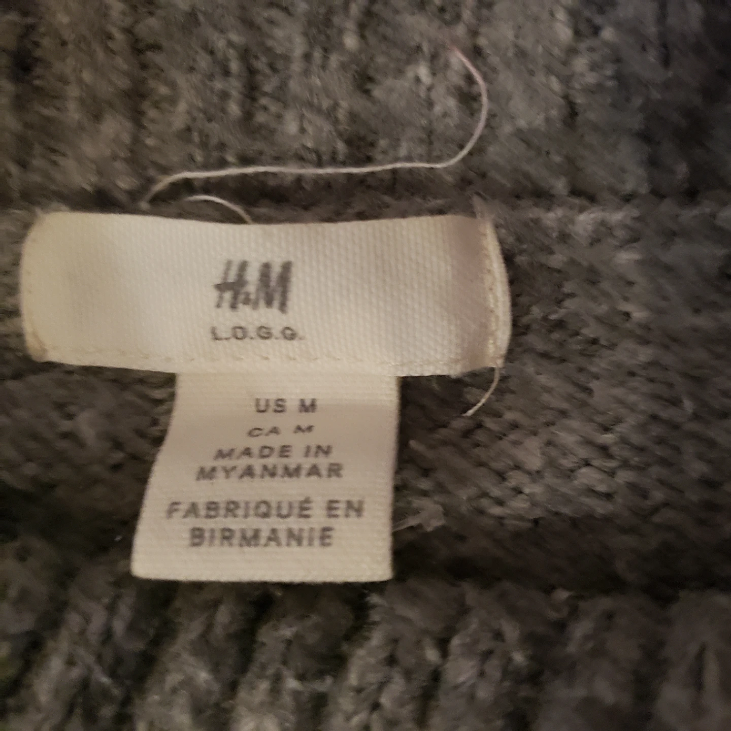 H&M Grey Cowl Neck Sweater - photo 2