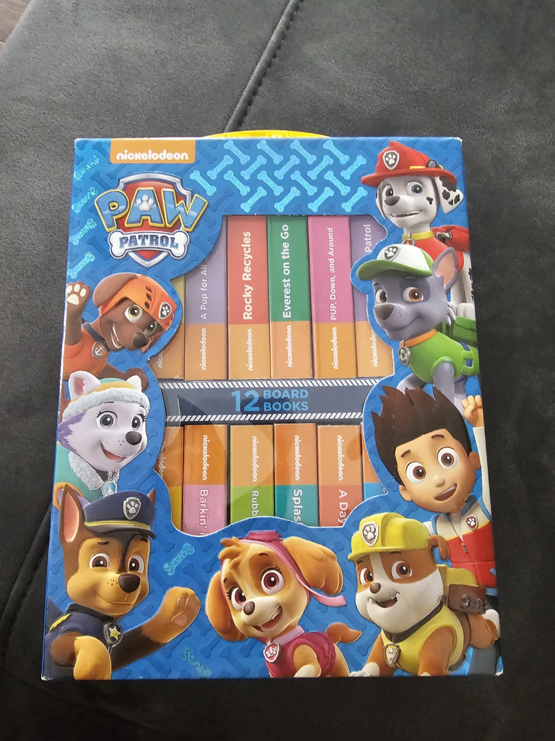 Nickelodeon Paw Patrol 12 Board Book Set