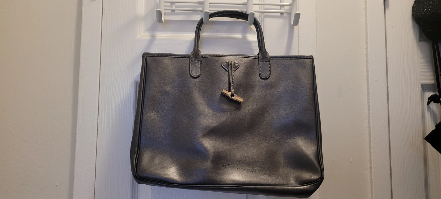 Longchamp Leather Tote Bag